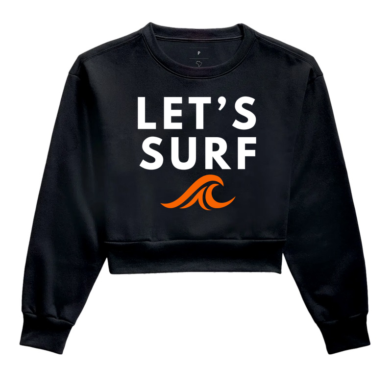 Camiseta Let’s Surf – Onda Minimalista