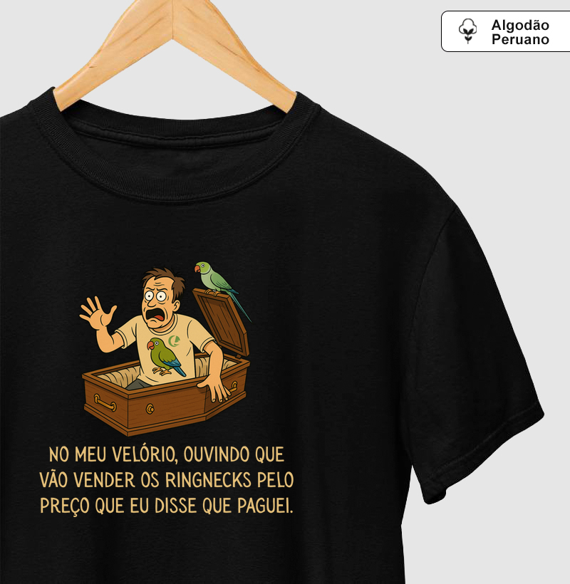Camiseta Algodão Peruano - Comic Velório