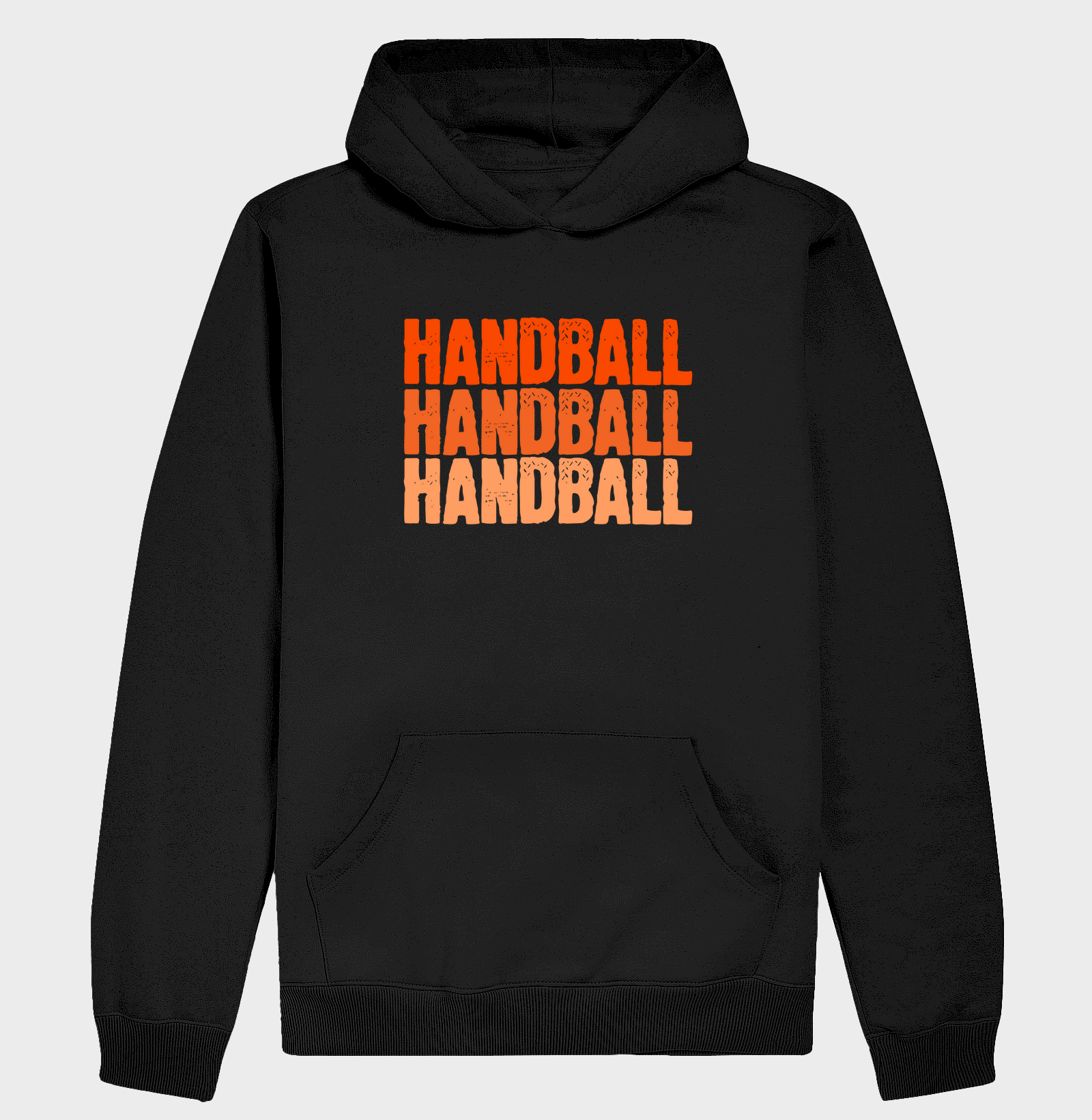 Hoodie Slim de Handebol - HANDBALL TONS DE LARANJA