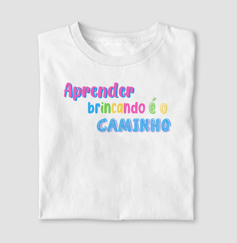 Aprender brincando é o caminho