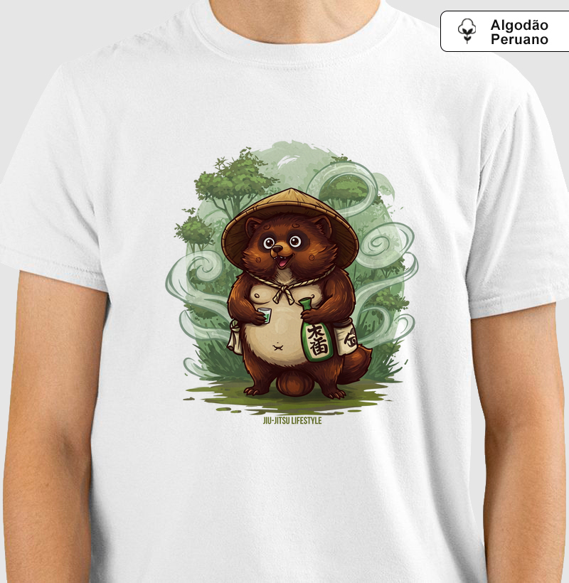 Tanuki - Jiu-Jitsu - Algodão Peruano