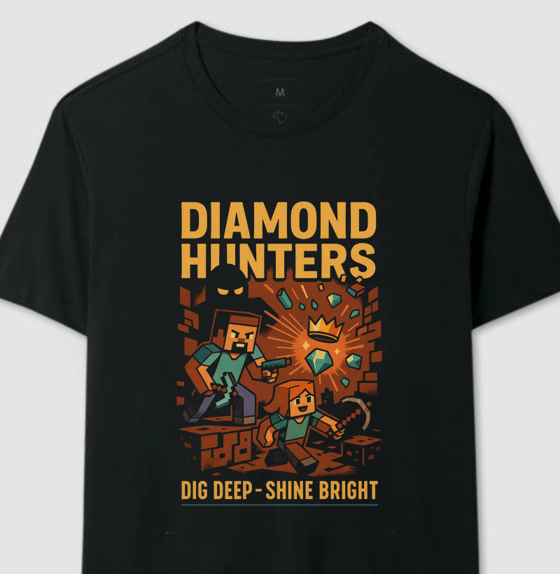 Diamond Hunters Minecraft Retro Series