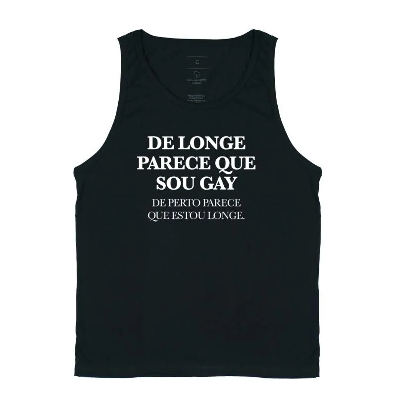 De longe parece que sou gay, de perto parece que estou longe