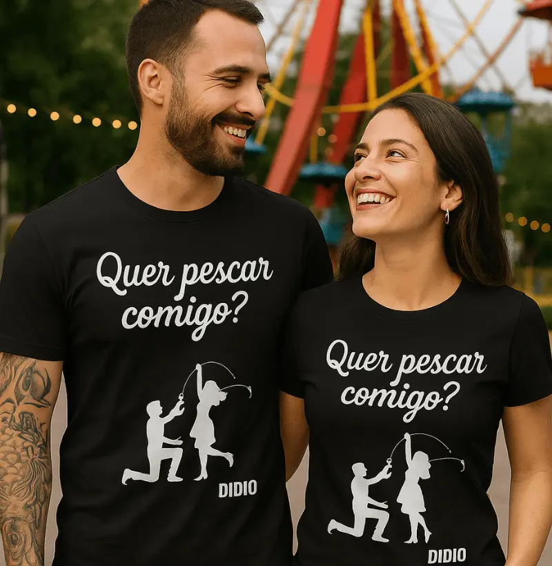 Camiseta quer pescar comigo?