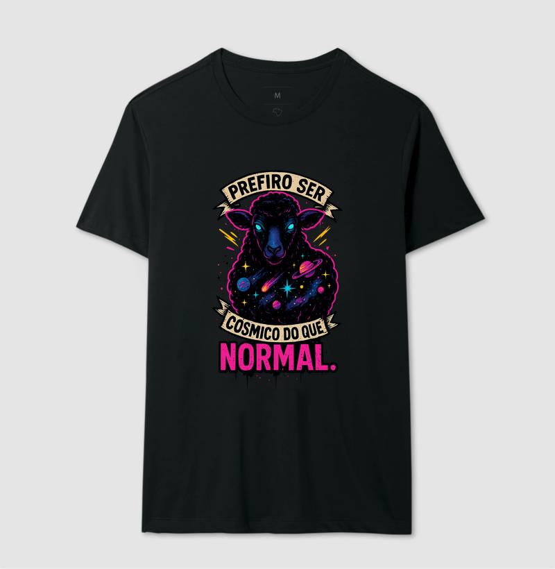 Camiseta Ovelha Negra Cósmica