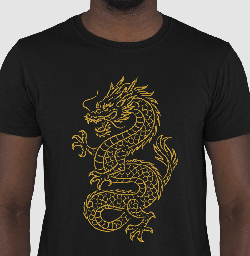 Camiseta: Dragão Chinês