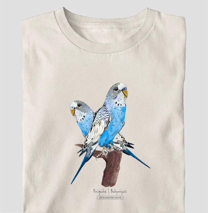 Love Friends - Periquitos Azuis - Oversized