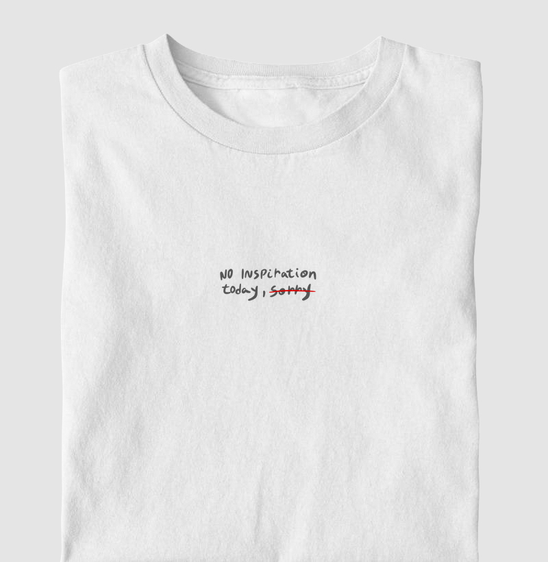 no inspiration