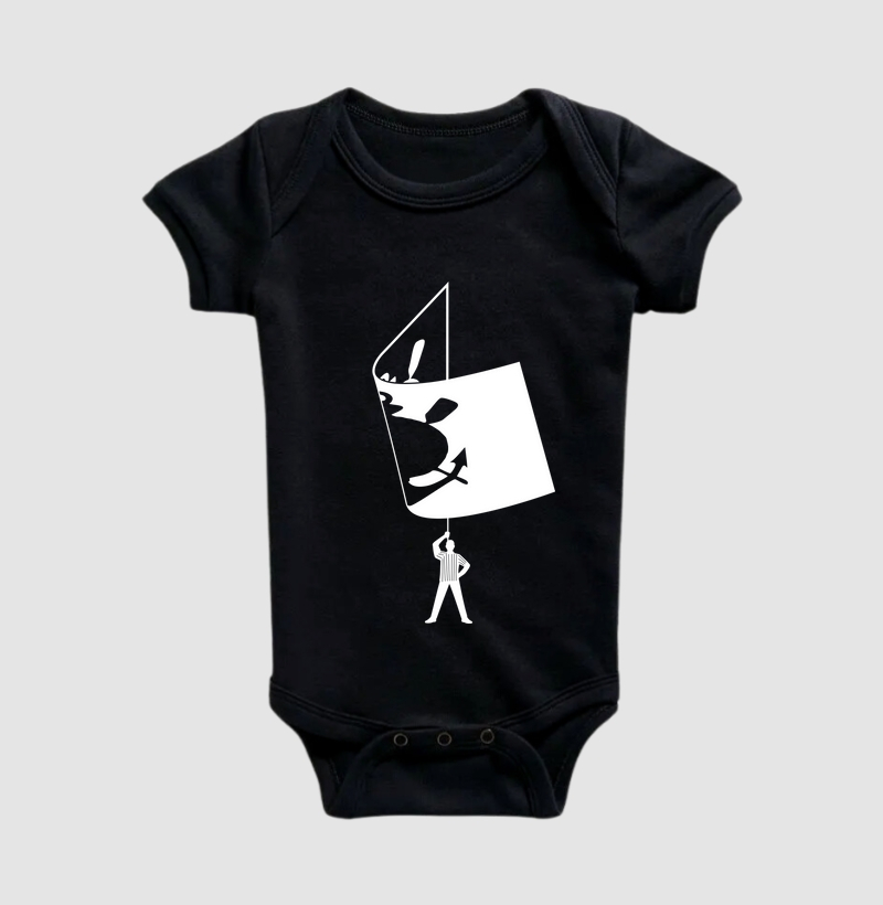 Camiseta Oversized - Bandeirão