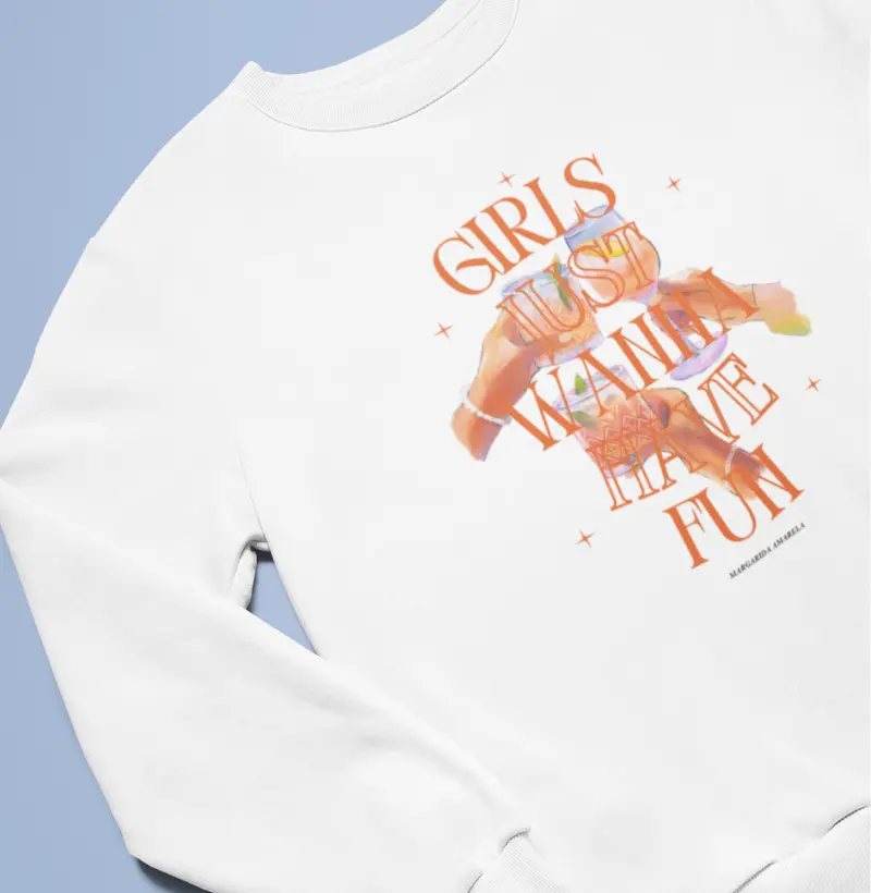 Suéter - Girls Just Wanna Have Fun — Cyndi Lauper