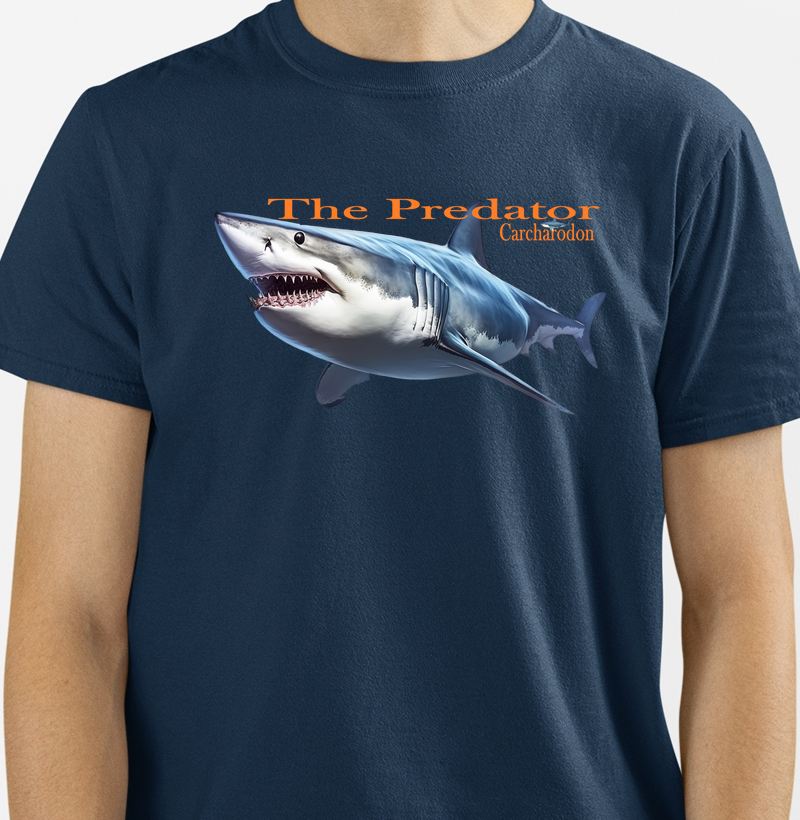 SHARK 100% ALGODÃO NACIONAL