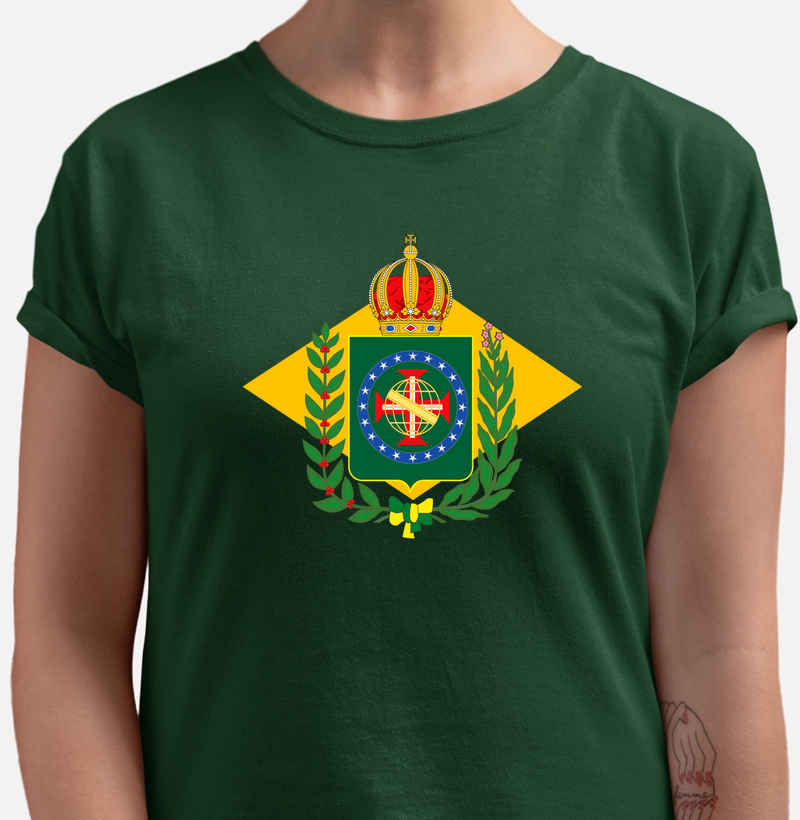 Camiseta "Bandeira do Império do Brasil"