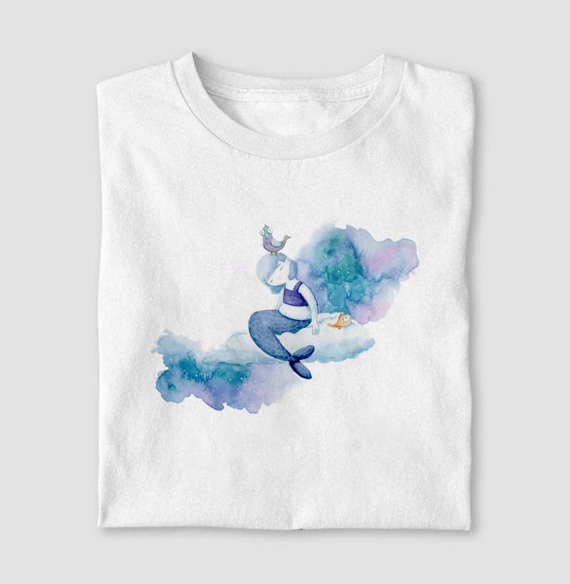Camiseta Nas Nuvens