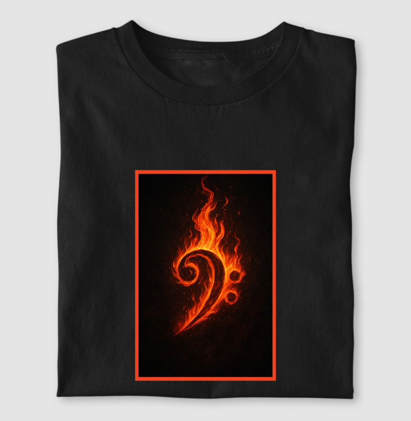 Clave de Fá em Chamas