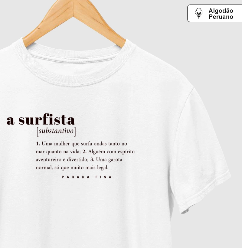  A Surfista - Algodão Peruano
