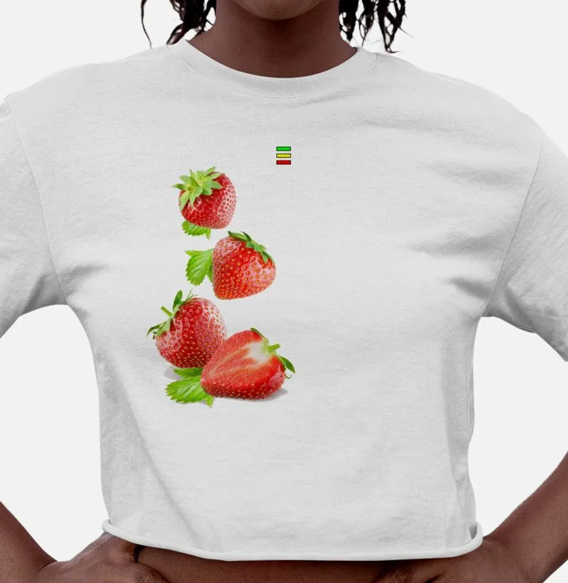 Cropped morangos ZAIRE Clothing