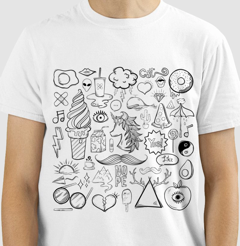 Lovely things dodles black