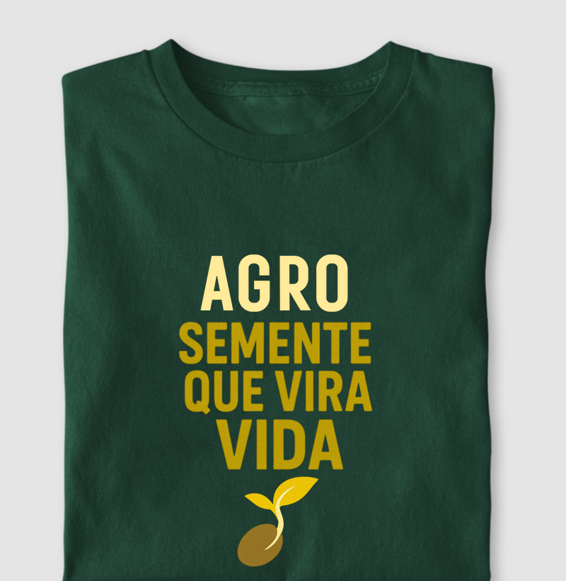 Agro semente que vira vida