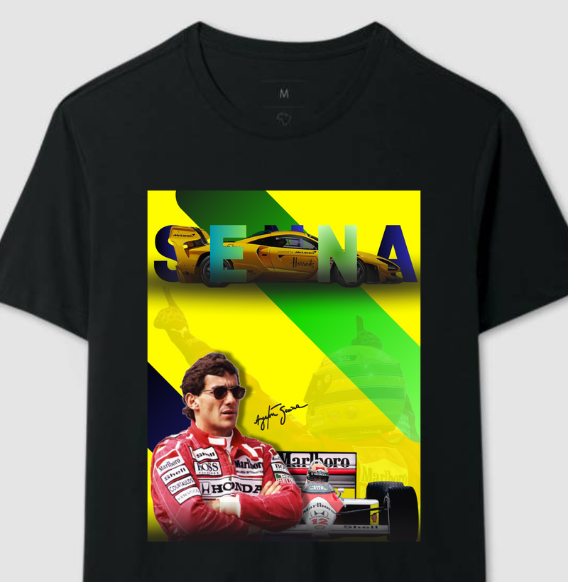 Camiseta A&G Ayrton Senna