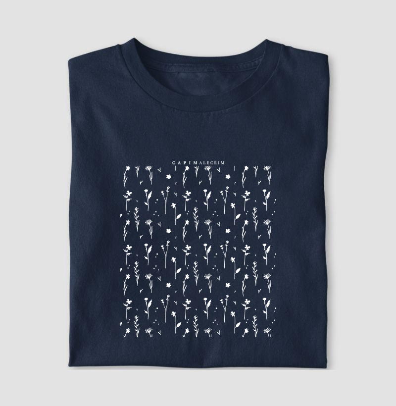 T-shirt Pattern Flores