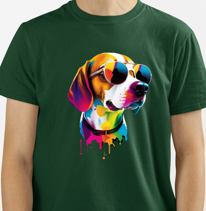 Camiseta Dog color