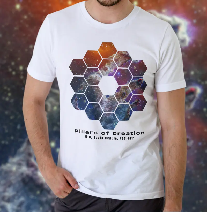Camiseta JWST Pillars Of Creation 