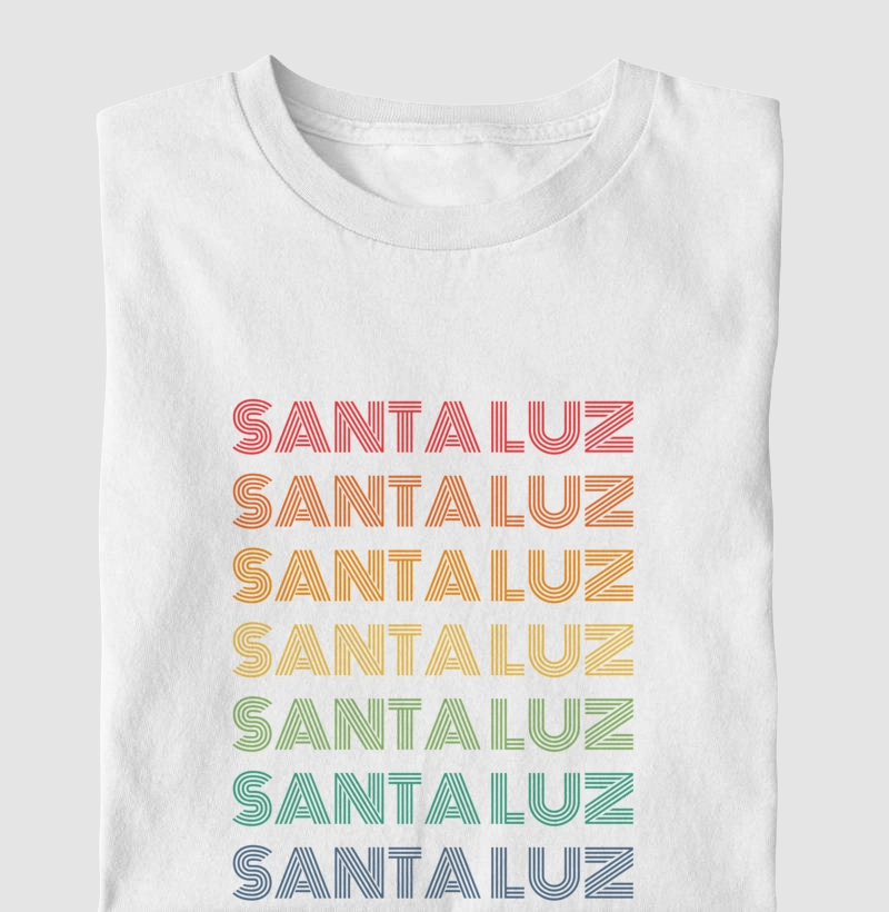 Santa Luz Letreiro Retrô