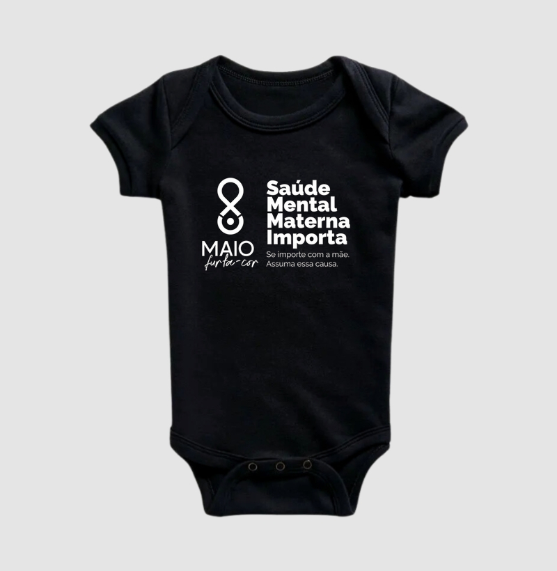 Body Infantil - Campanha Maio Furta-cor