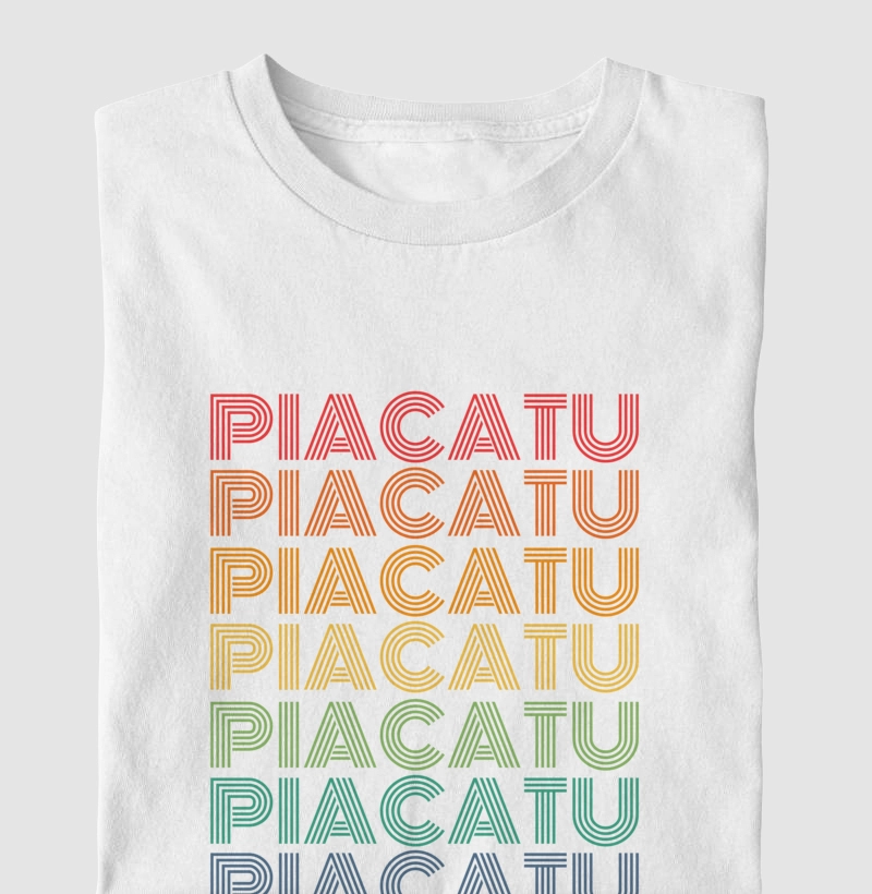 Piacatu Letreiro Retrô