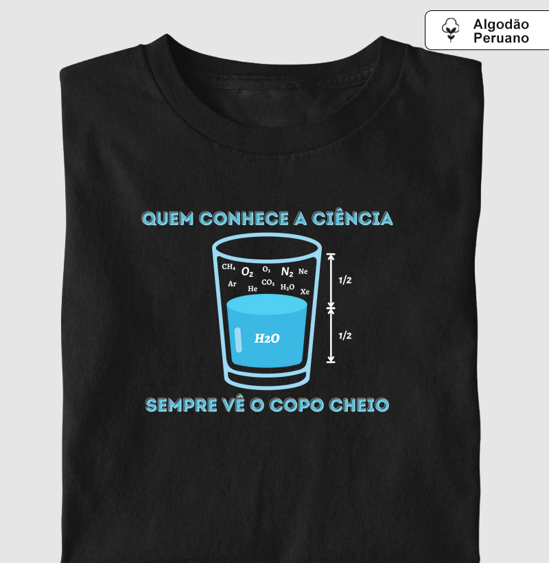 Copo sempre cheio!