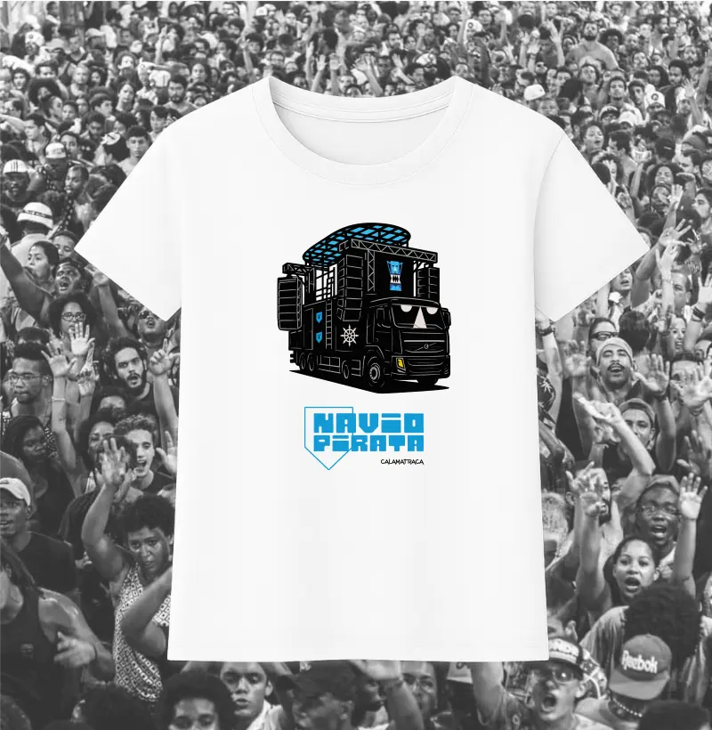 CAMISETA - NAVIO PIRATA