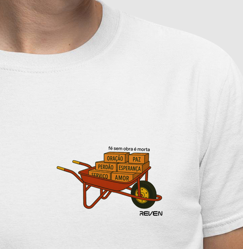 Camiseta Fé sem Obra é Morta