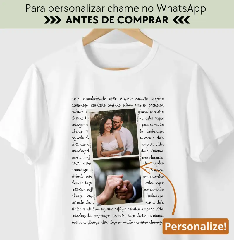 Camiseta Dia dos Namorados 'Tradução do que é o Amor'