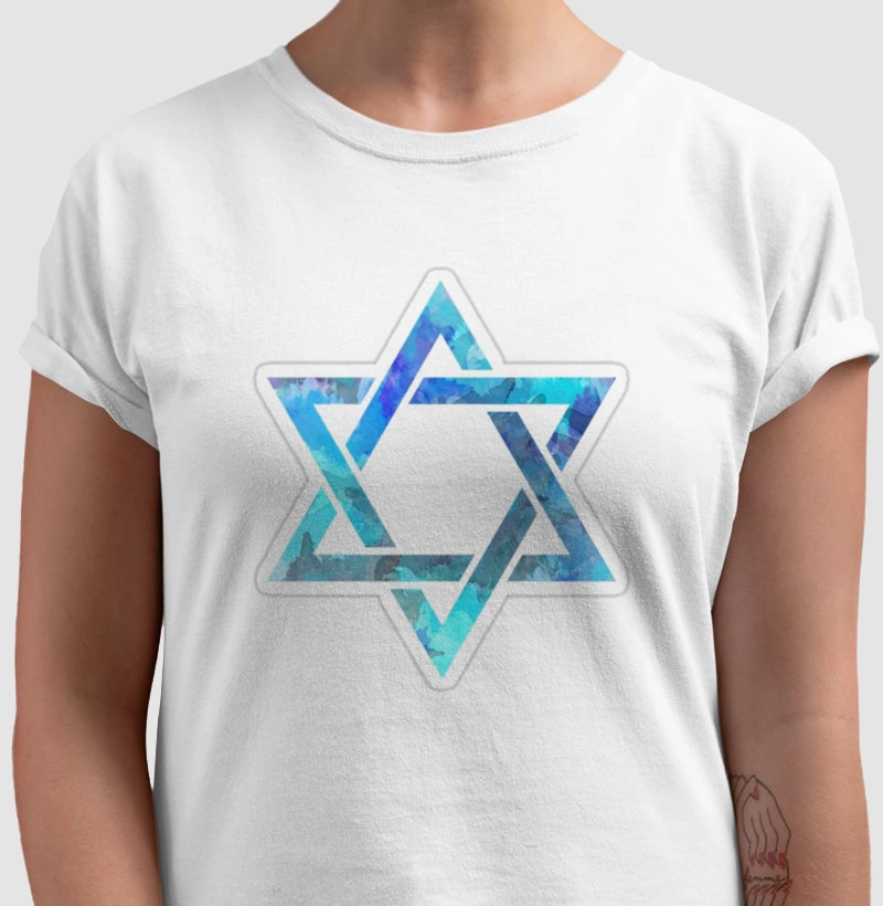 Estrela de Davi - Israel Azul