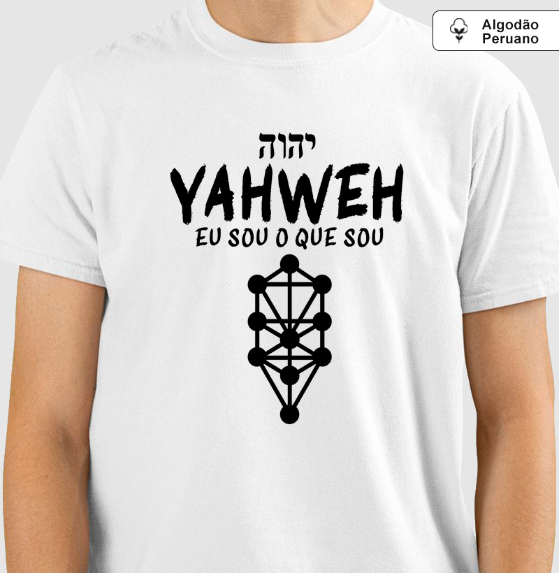 SKU 00012 - Eu Sou o que Sou (algodão peruano)