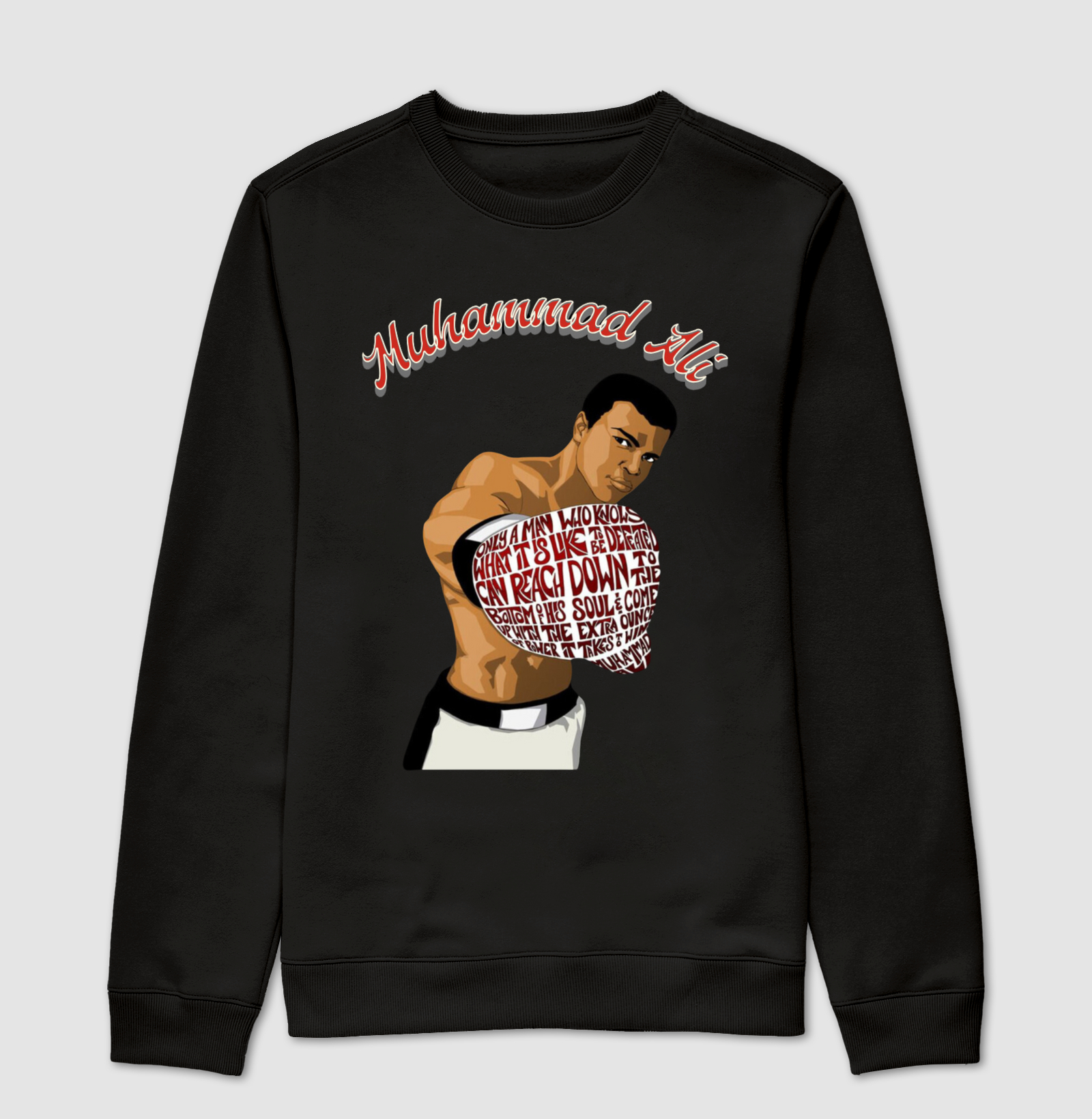 Suéter Moletom Muhammad Ali