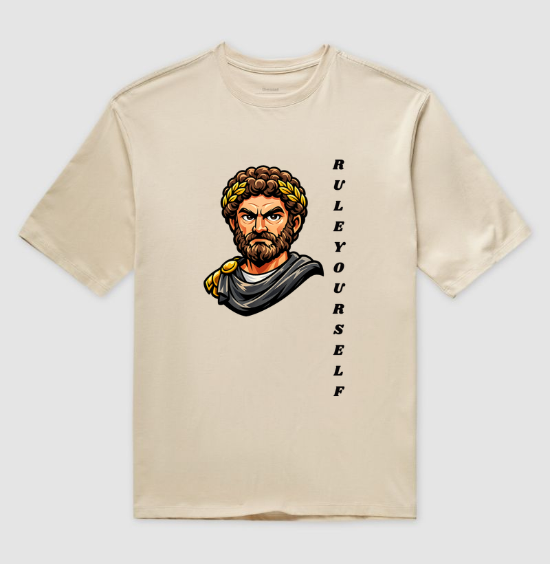 Camiseta Oversized "The Philosopher King"