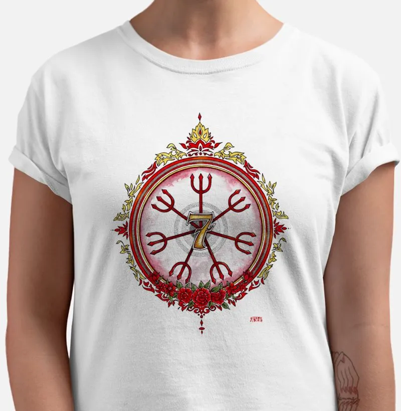 Algodão Peruano - Pomba Gira