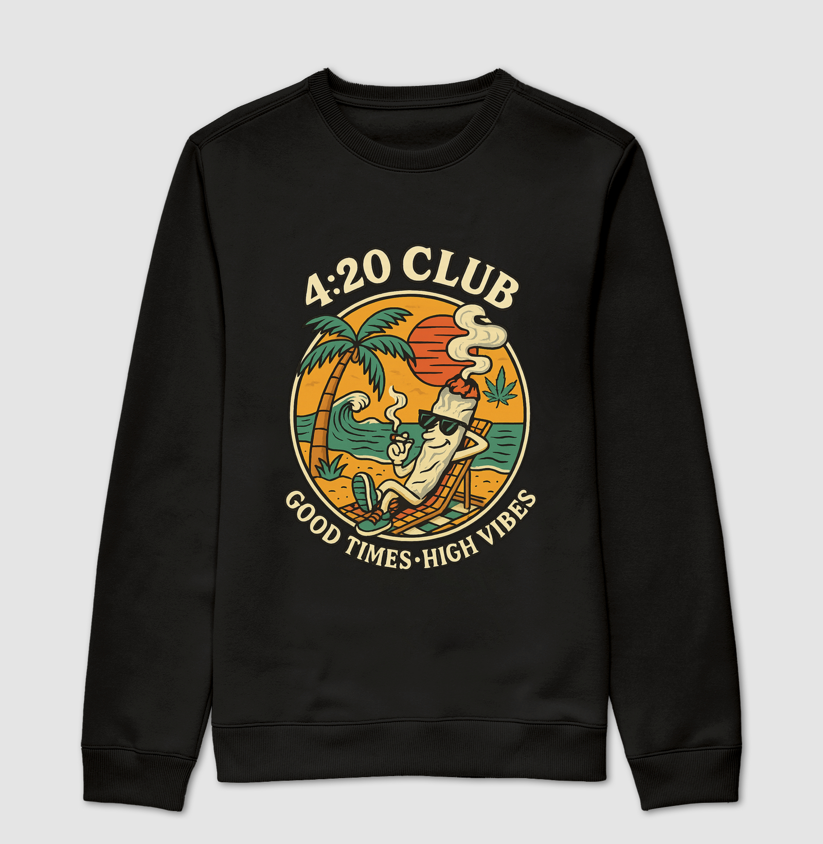 Suéter moletom - 4:20 Club Good Times