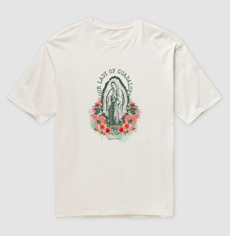 Nossa Senhora de Guadalupe, Aquarela e Rosas!