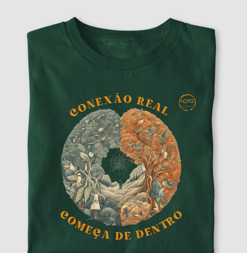 Camiseta KIRI - Conexão Real começa de Dentro