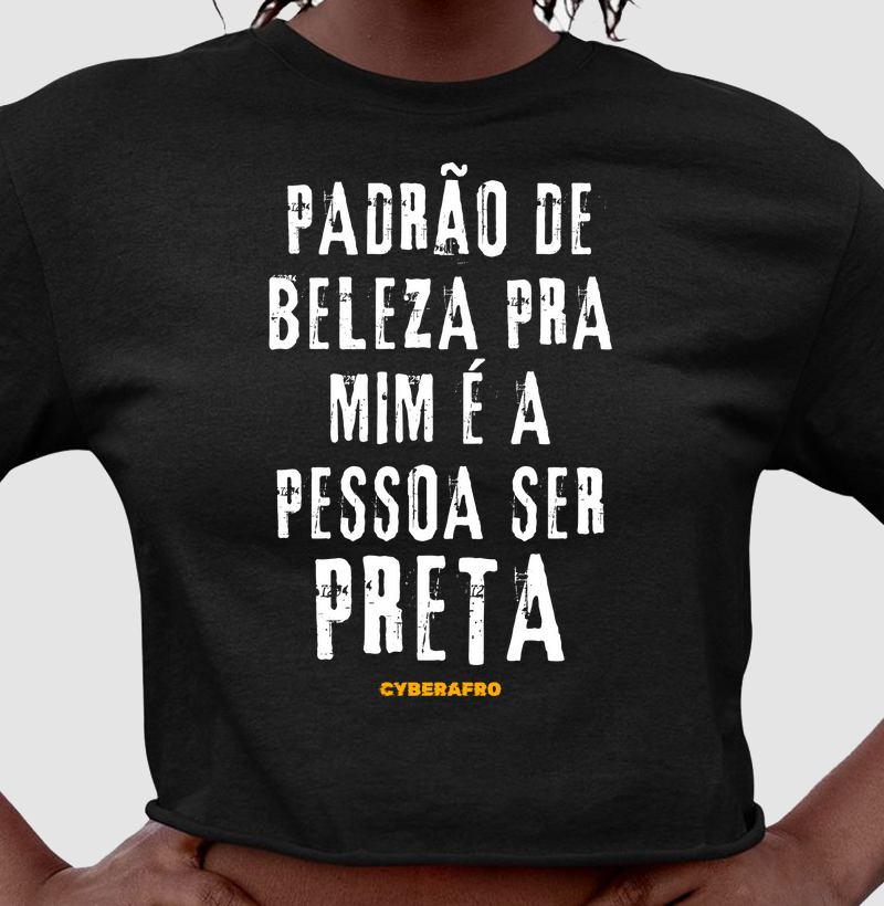 Cropped Padrão de Beleza
