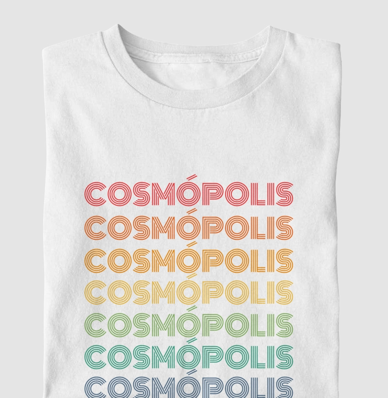 Cosmópolis Letreiro Retrô