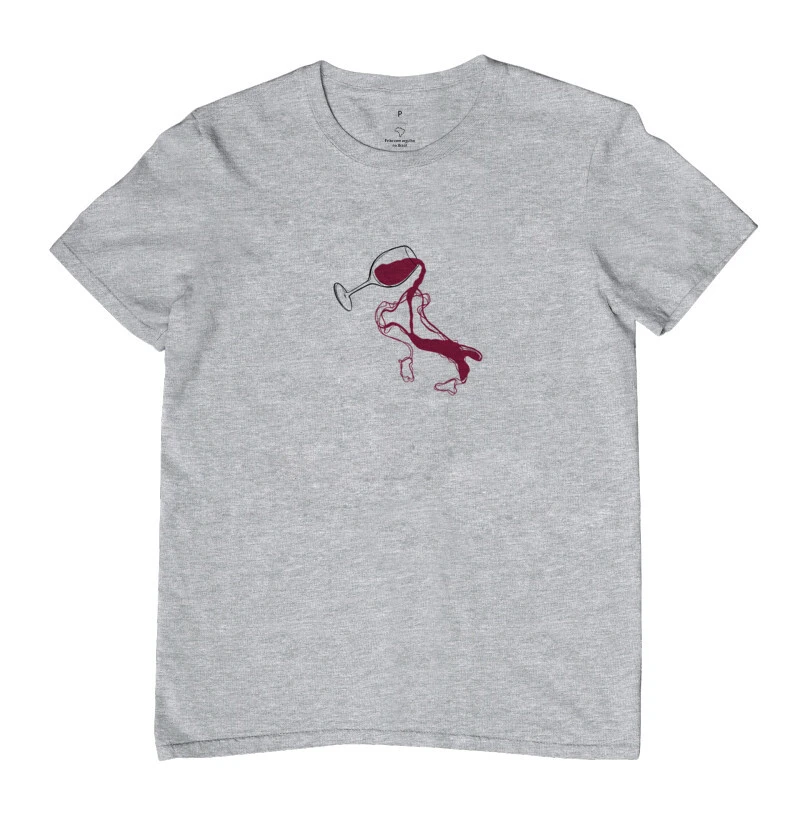 Camiseta Itália e Vinho Me Preenchem 