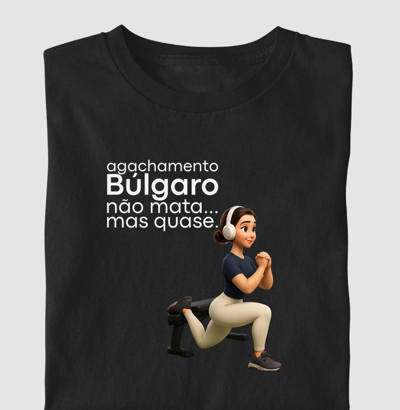 Agachamento Búlgaro não mata mas quase