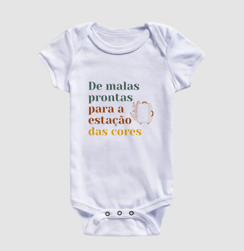 De malas prontas para a estação das cores