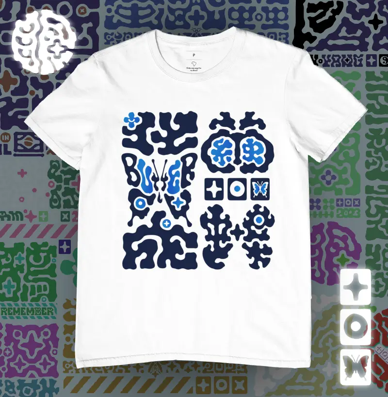 CAMISETA COCOON INTO BUTTERFLY EYEME