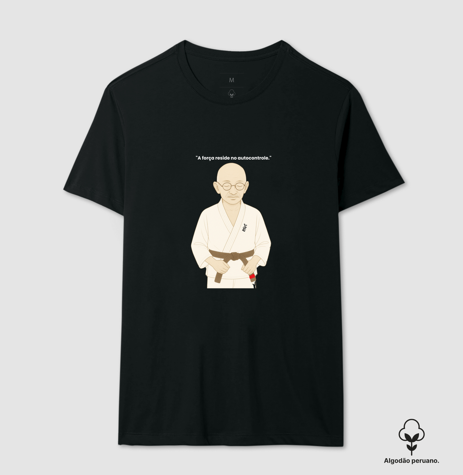 Mahatma Gandhi, "A força reside no autocontrole."