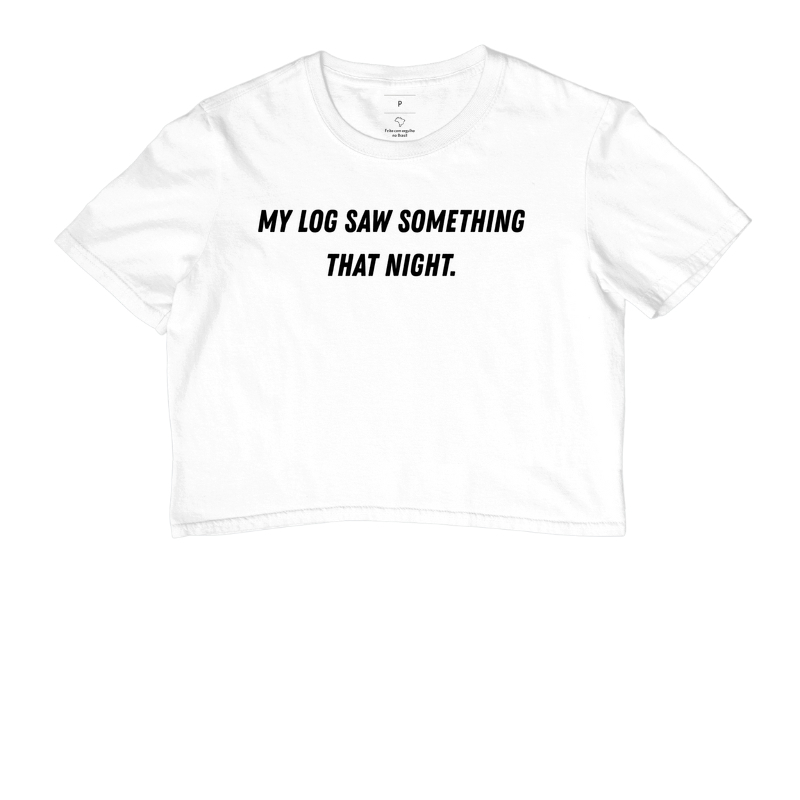 My log saw something that night - Twin Peaks