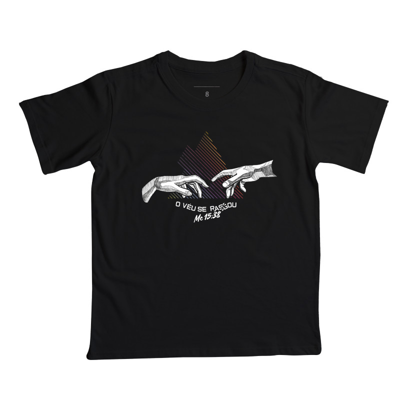 CAMISETA: "E O VÉU SE RASGOU – MARCOS 15:38"